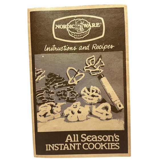 Vintage Nordic Ware Double Rosette & Timbale Iron Funnel Cake Cookie Maker - Picture 3 of 3